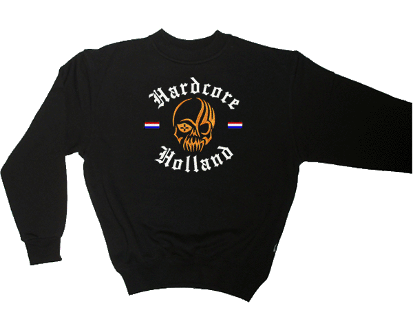 Sweater Hardcore Holland Skull